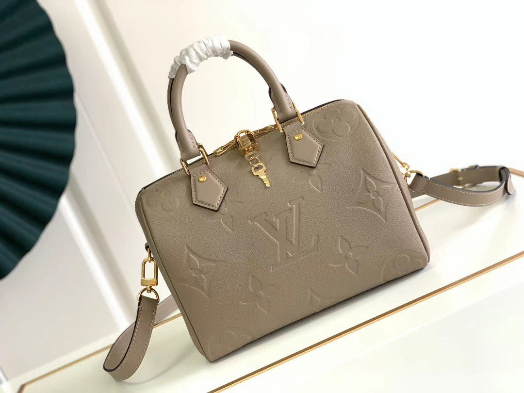 Louis Vuitton Speedy Empreinte leather