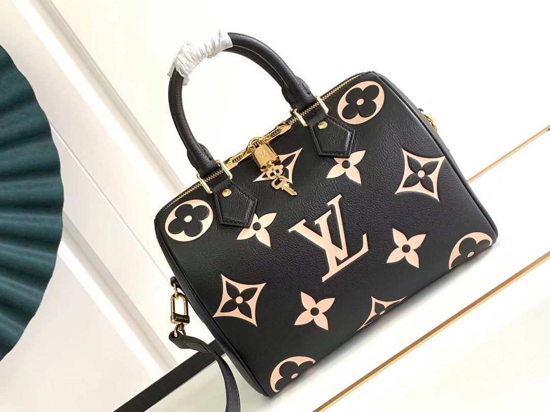 Louis Vuitton Speedy Empreinte leather