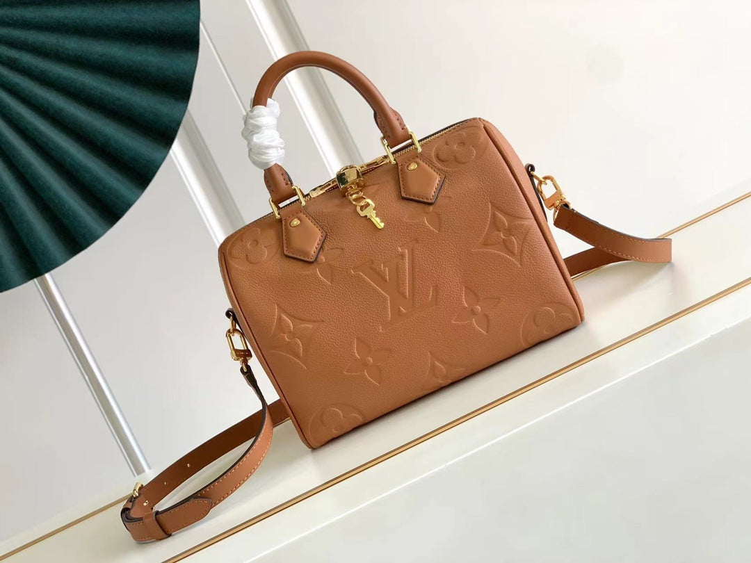 Louis Vuitton Speedy Empreinte leather