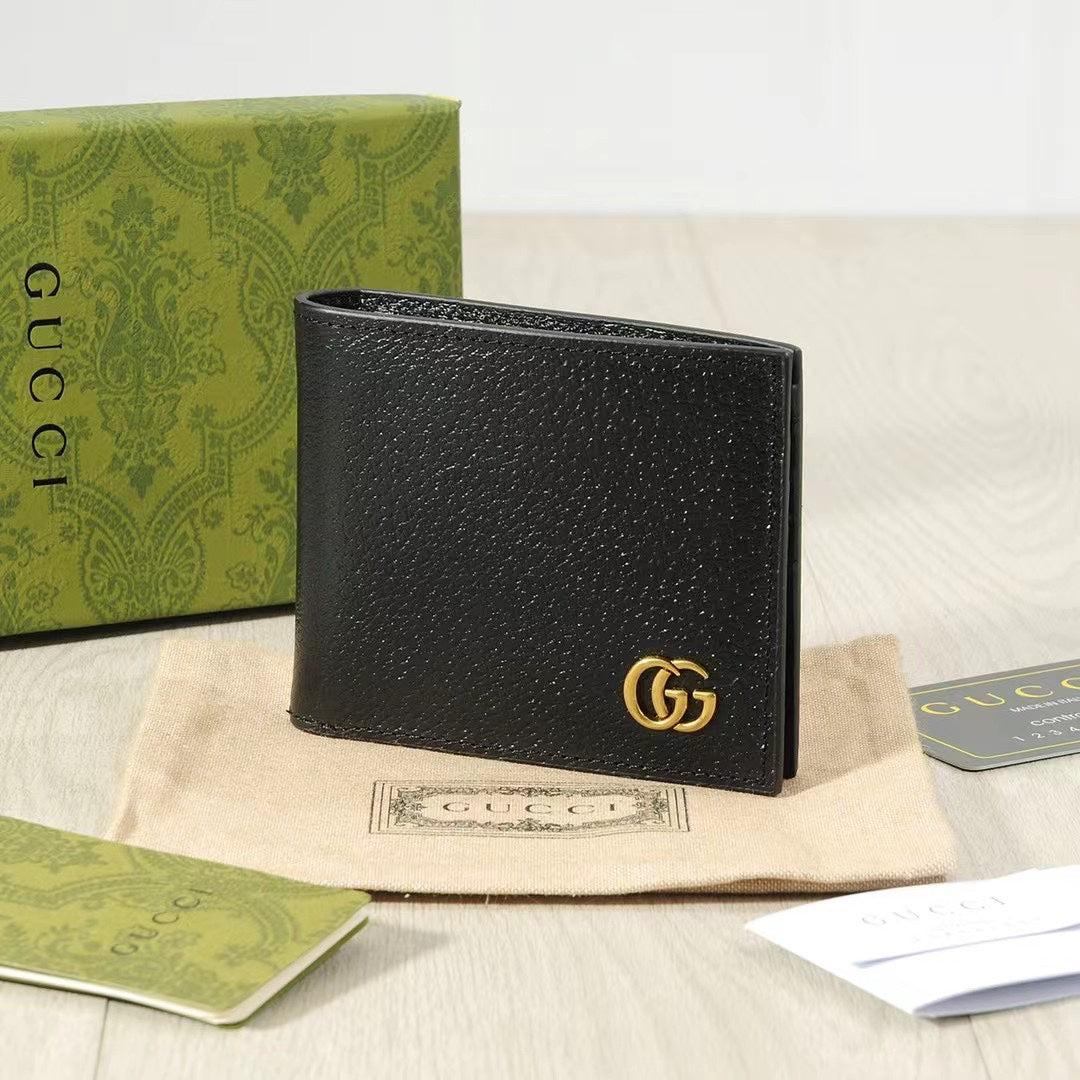 Gucci GG Marmont leather bi-fold wallet