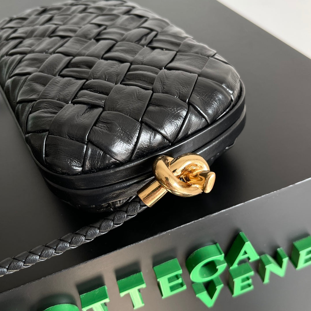 Bottega Veneta Knot Minaudiere On Strap