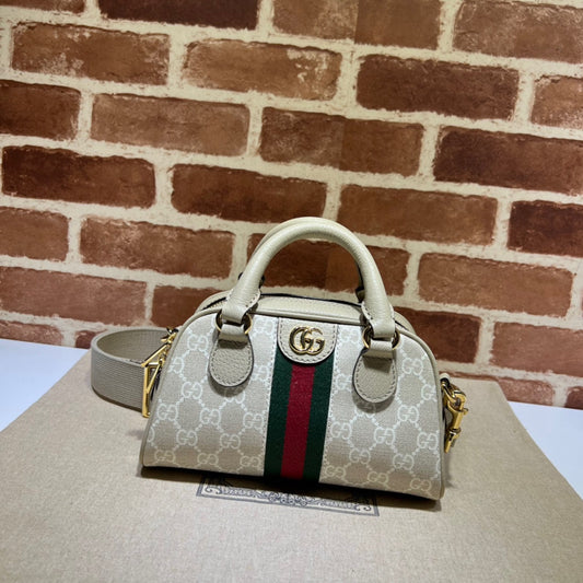 Gucci OPHIDIA GG TOP HANDLE BAG