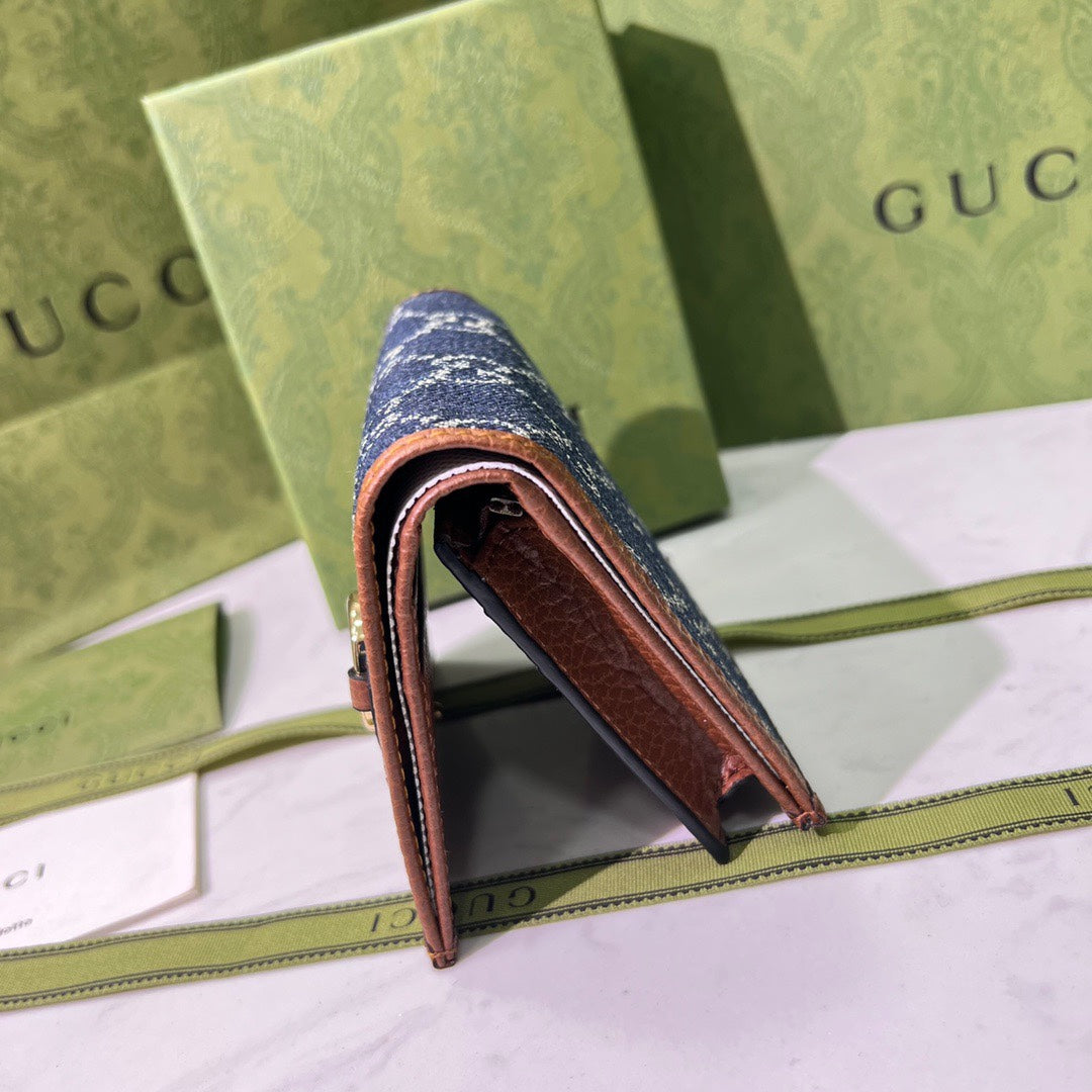 Gucci Horsebit 1955 card case wallet