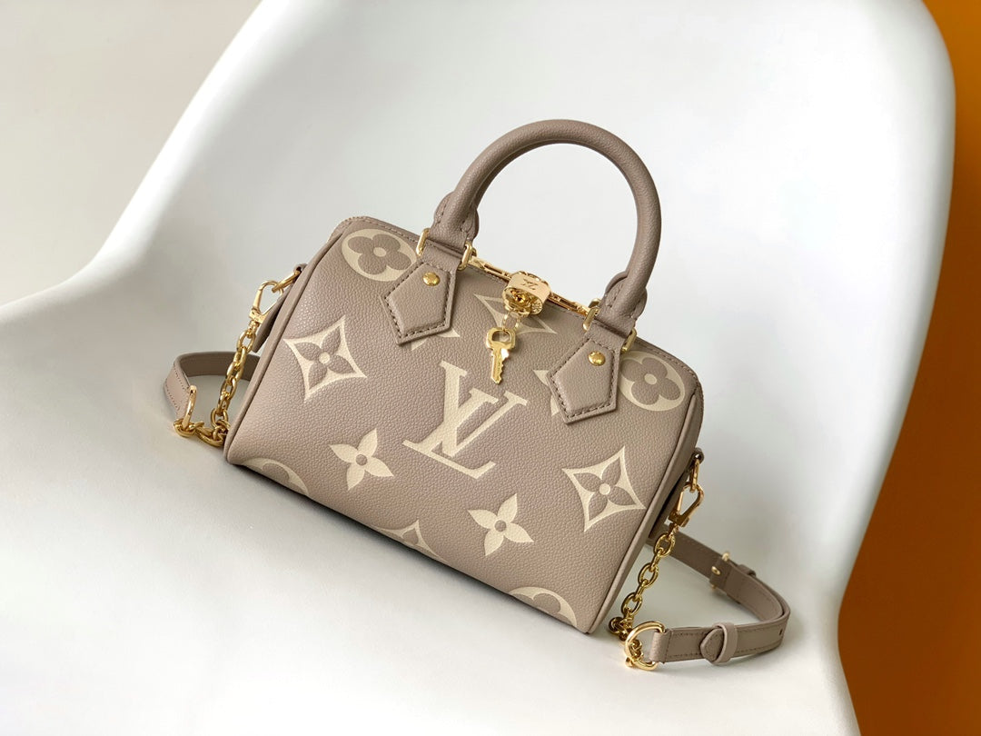 Louis Vuitton Speedy Empreinte leather