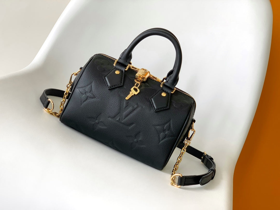 Louis Vuitton Speedy Empreinte leather