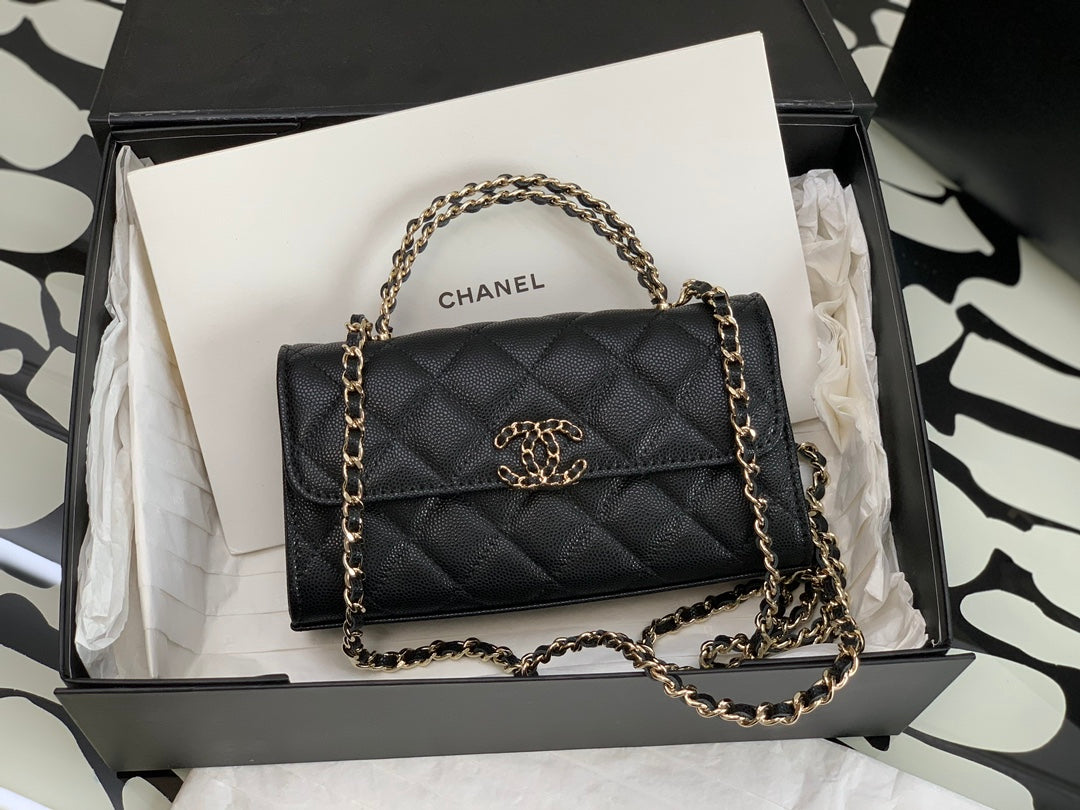 Chanel WOC with top handle