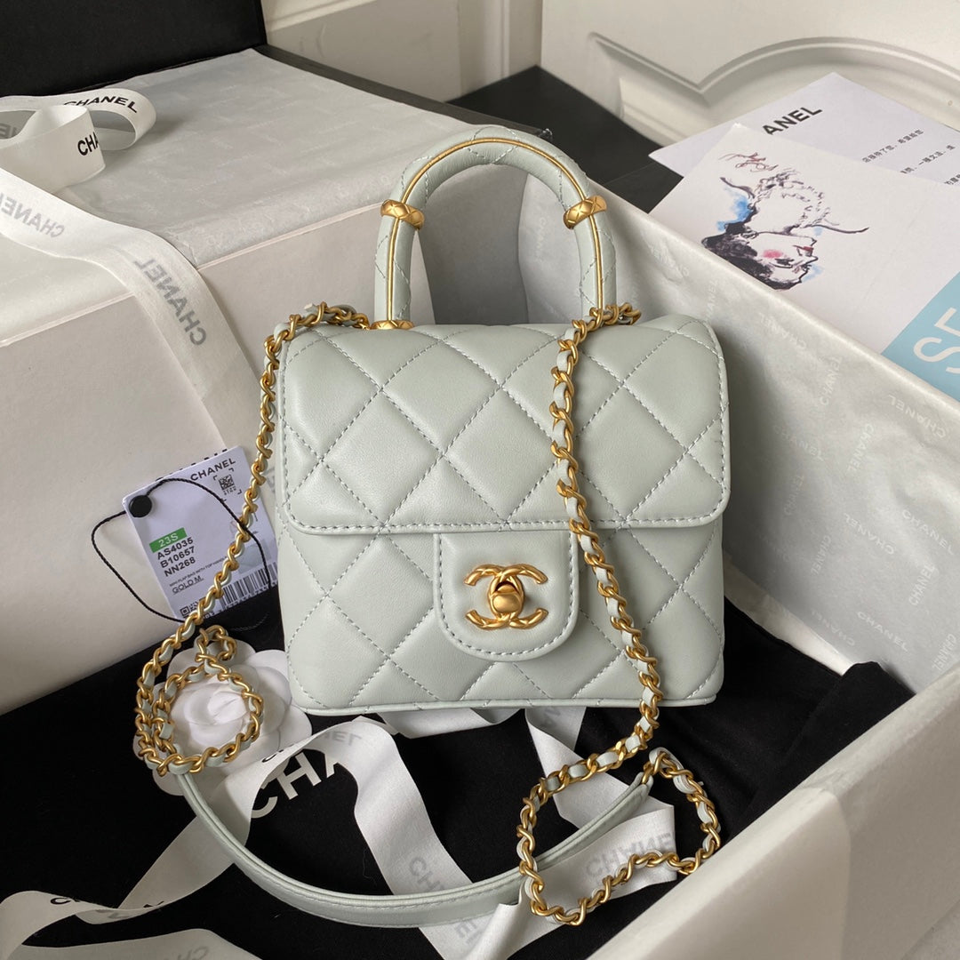 Chanel Mini Flap bag with top handle