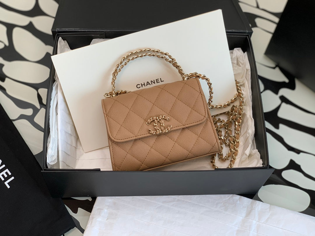 Chanel WOC with top handle