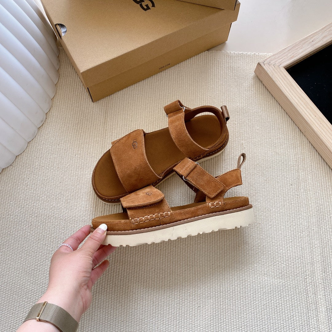 UGG Goldenstar suede sandals