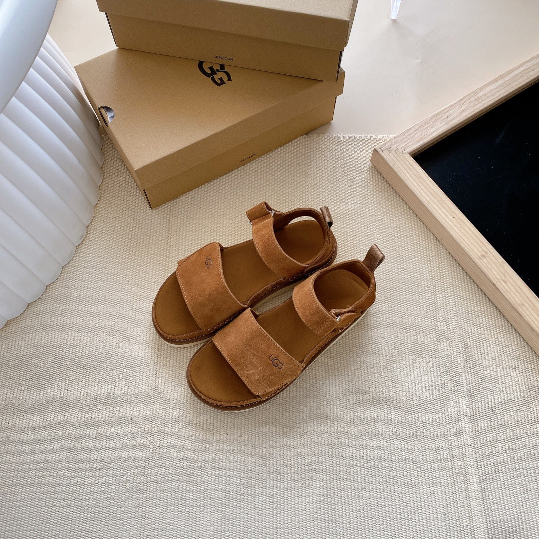 UGG Goldenstar suede sandals