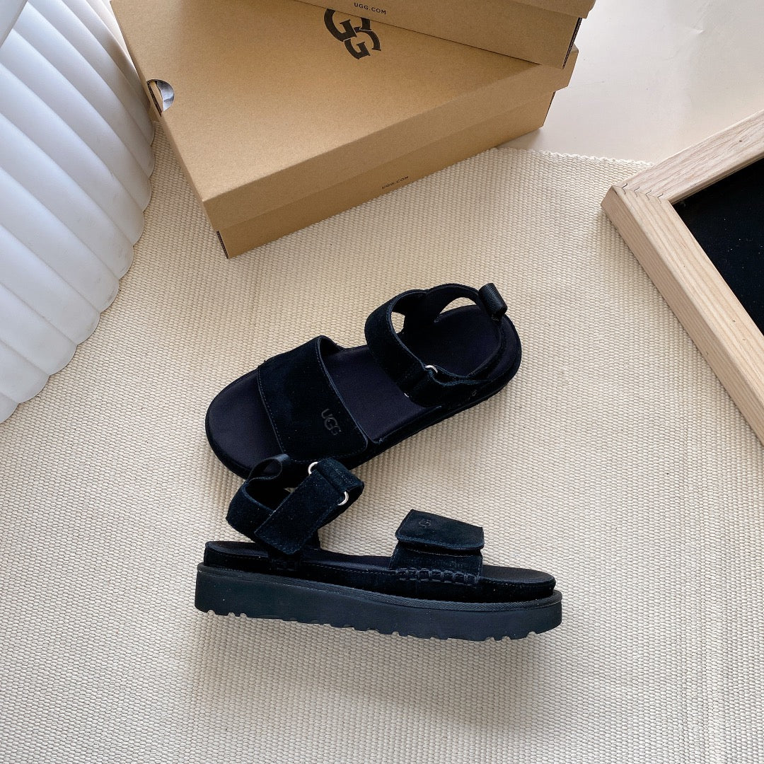 UGG Goldenstar suede sandals