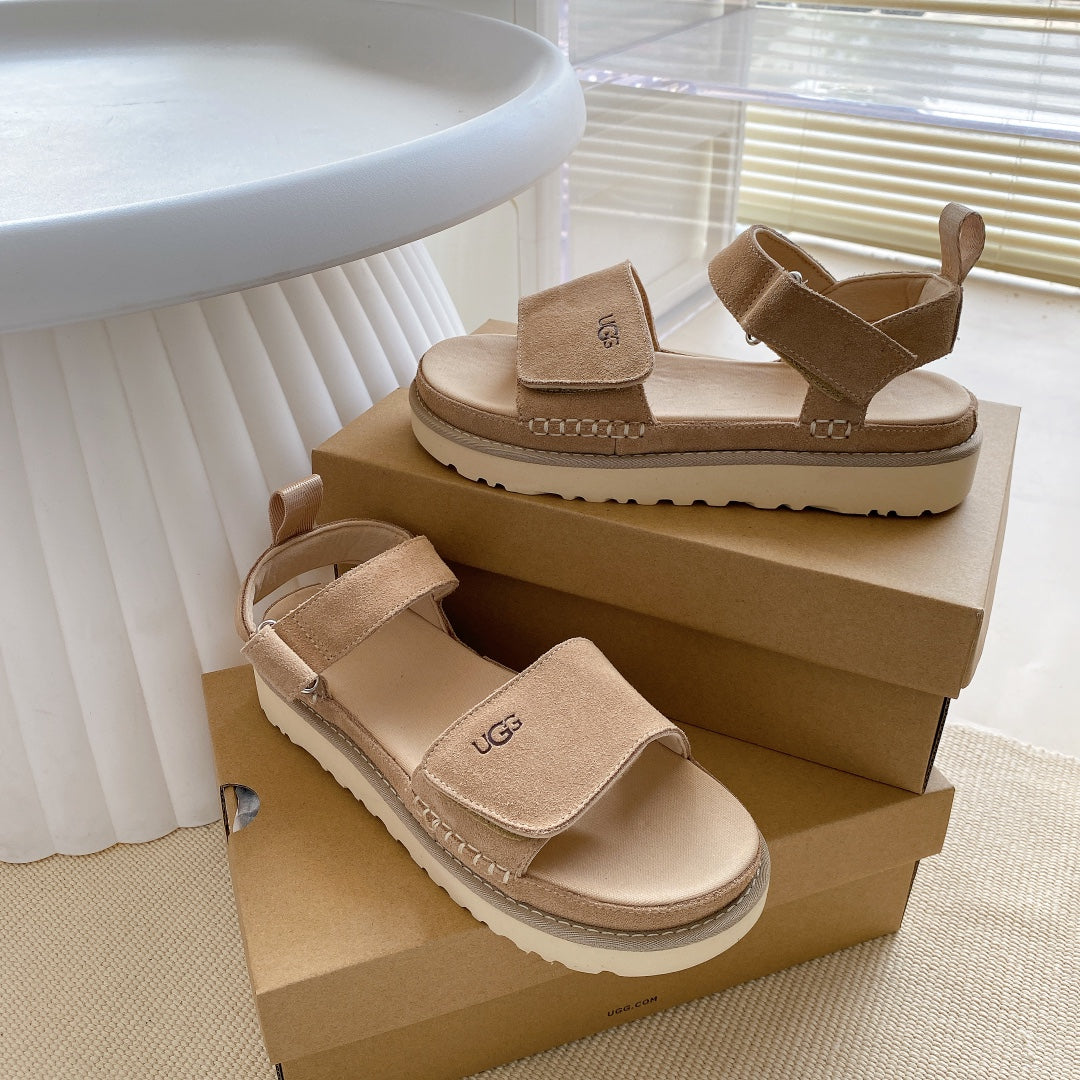 UGG Goldenstar suede sandals