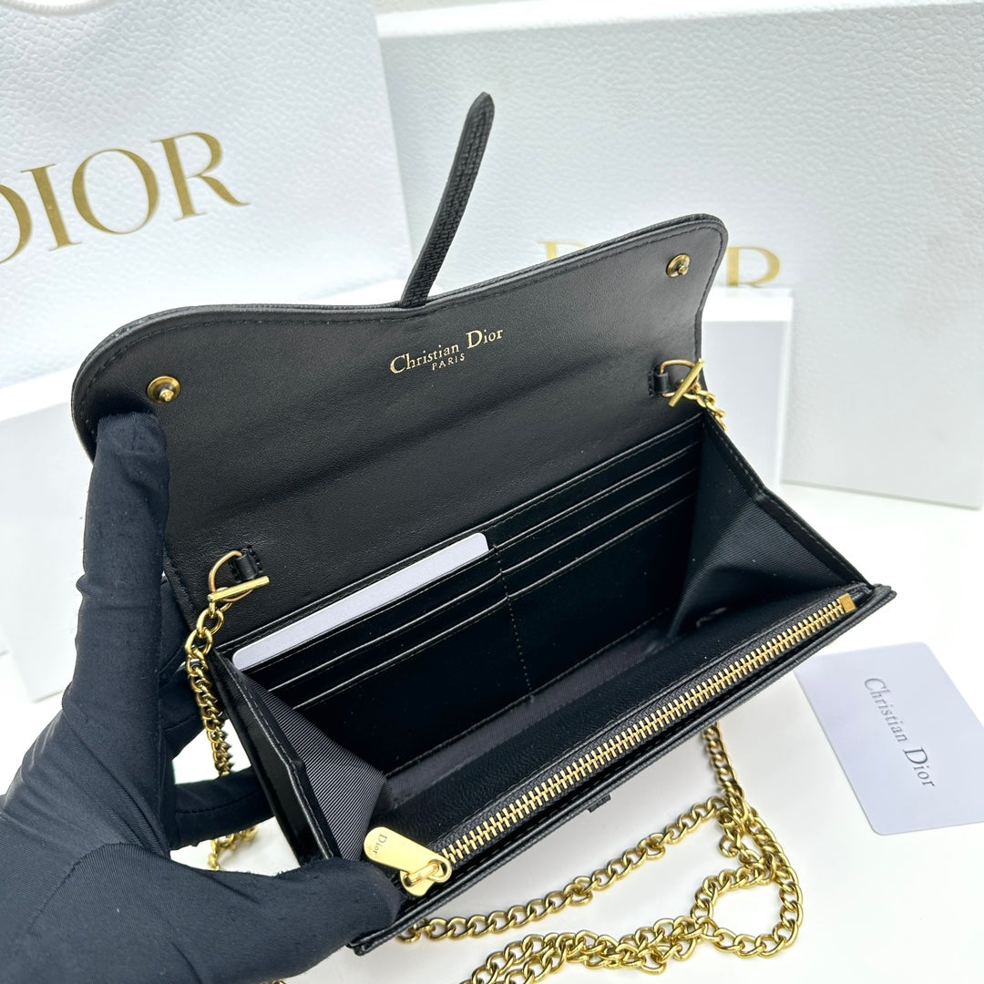 Dior Saddle Wallet on Chain Bag