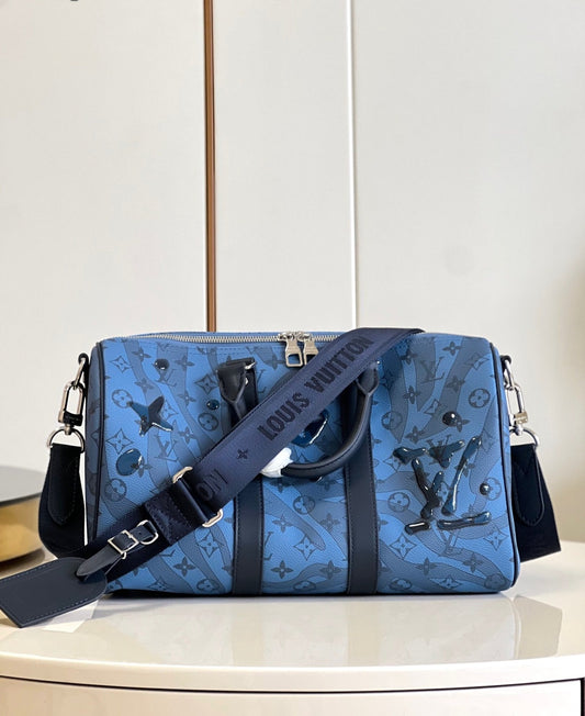 Louis Vuitton Keepall Bandoulière 35 Aquagarden