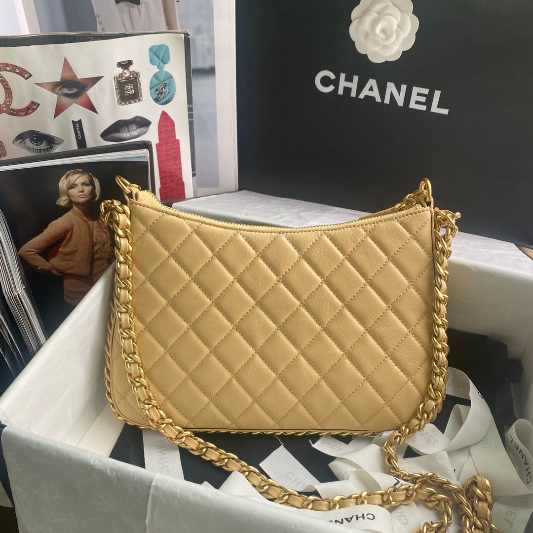 Chanel Leather Chain Crossbody bag