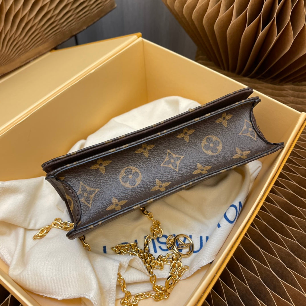 Louis Vuitton Wallet On Chain Lily