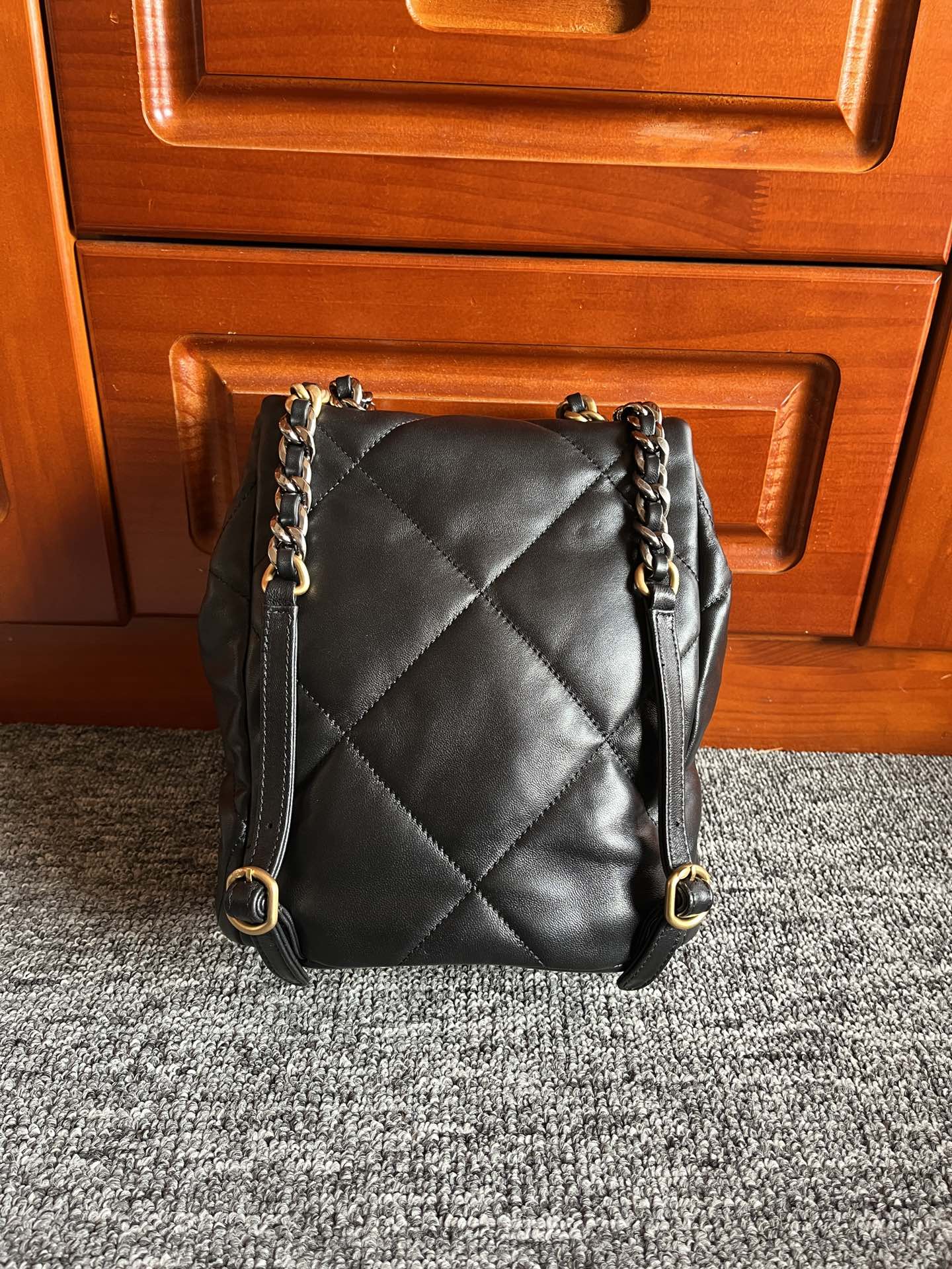 Chanel Bucket Backpack