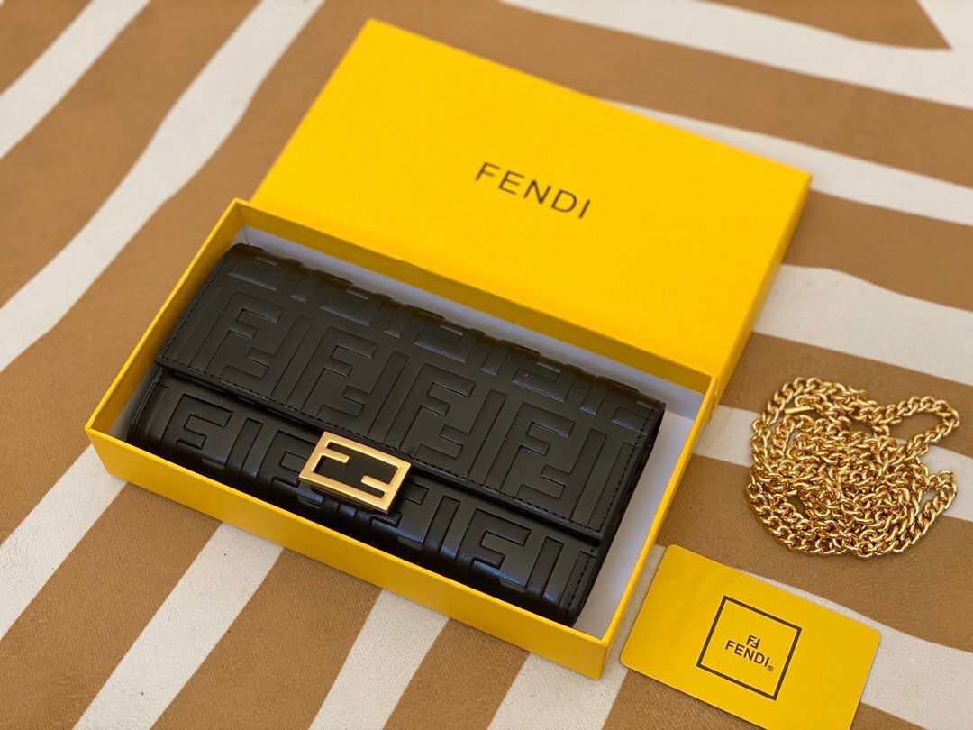 Fendi Baguette Wallet on Chain