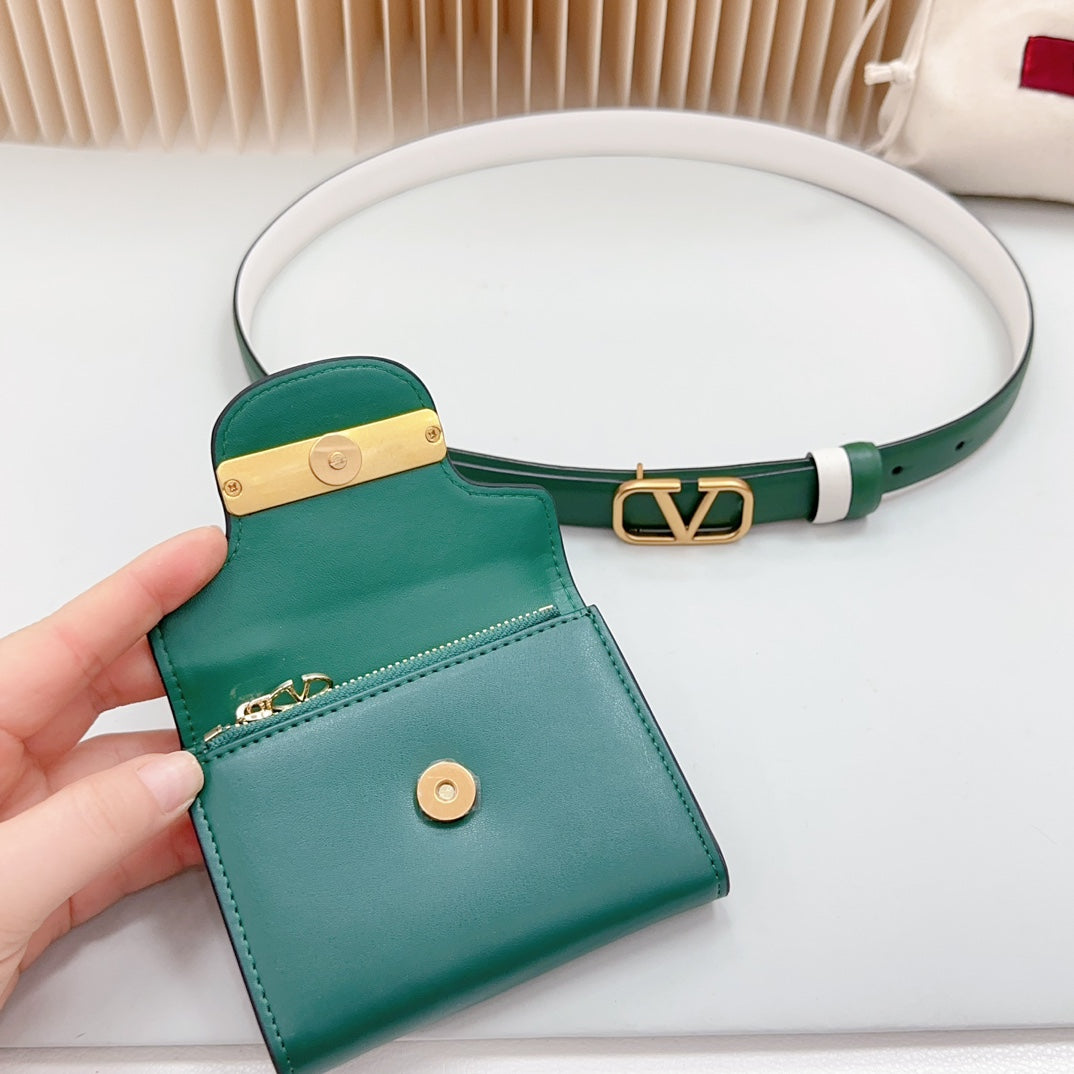 Valentino Belt with wallet