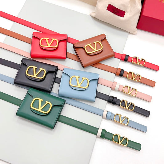 Valentino Belt with wallet