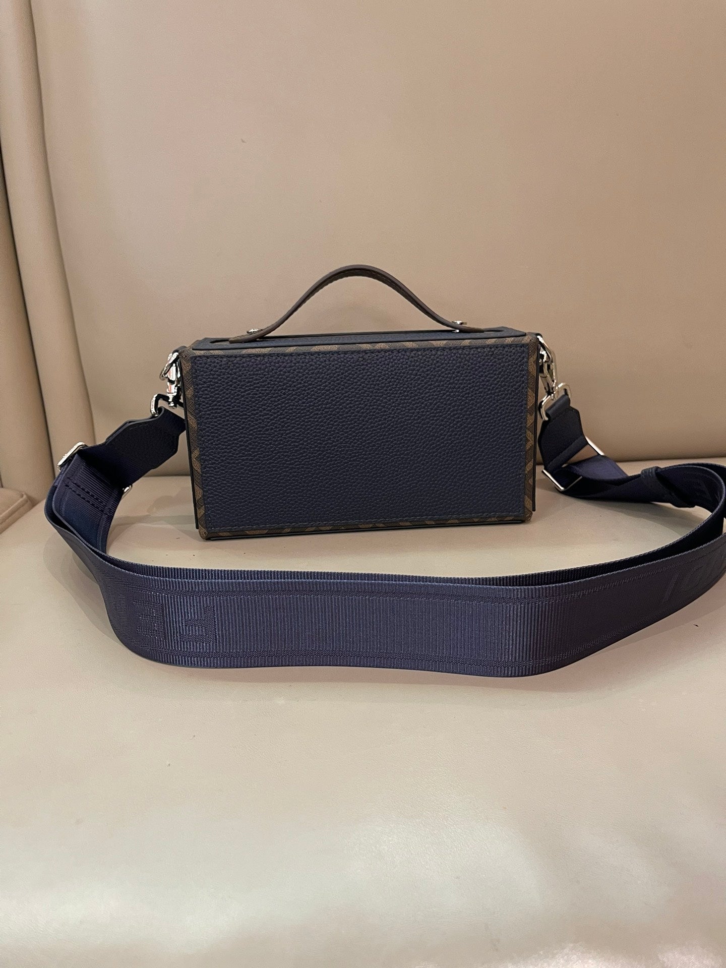 Fendi Baguette Trunk leather bag