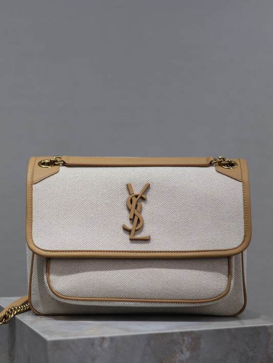 YSL Niki Canvas bag in 2 sizes