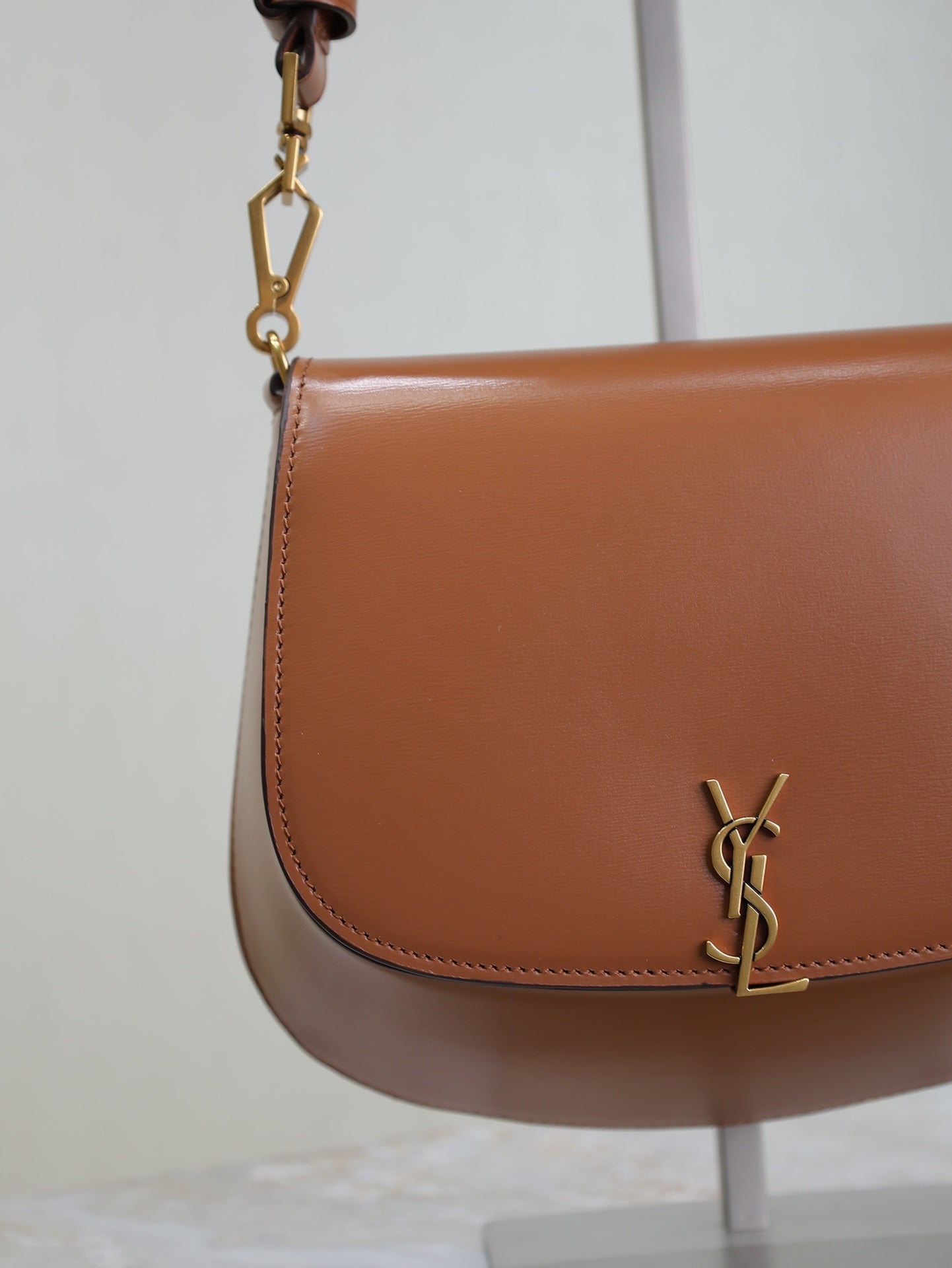 YSL Mini VOLTAIRE TOP HANDLE bag in BOX SAINT LAURENT