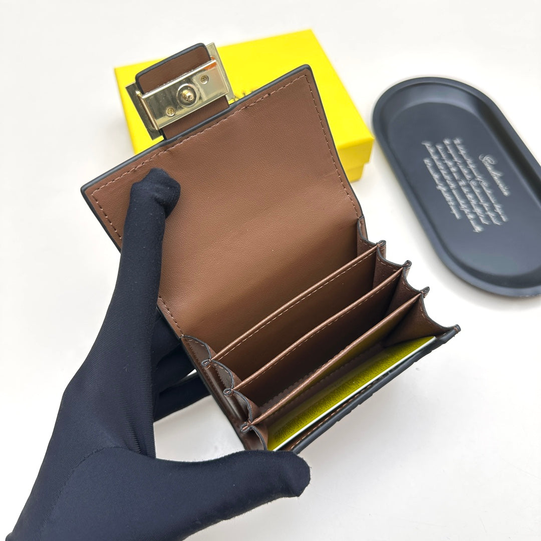 Fendi Baguette Mini Wallet/Card Case