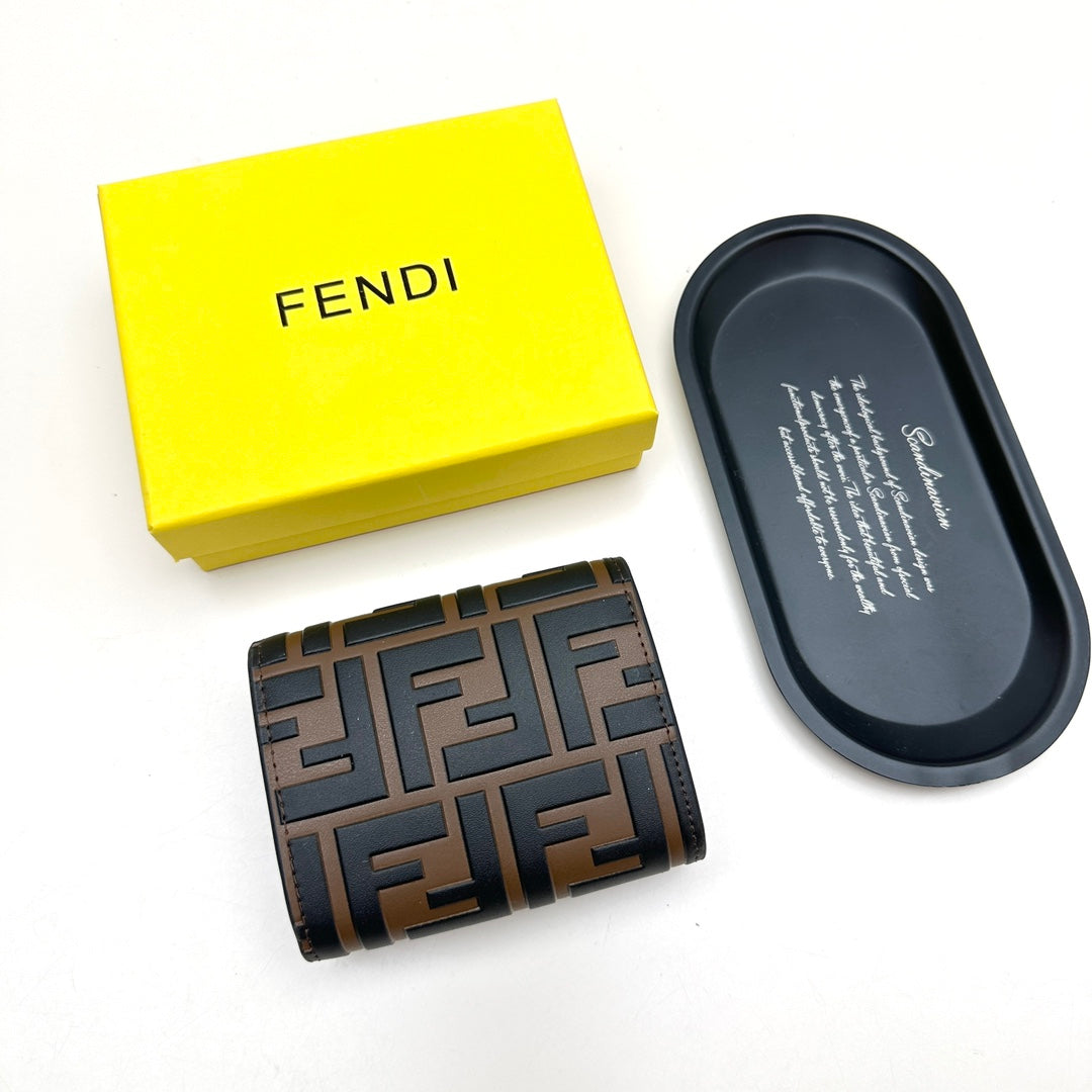 Fendi Baguette Mini Wallet/Card Case