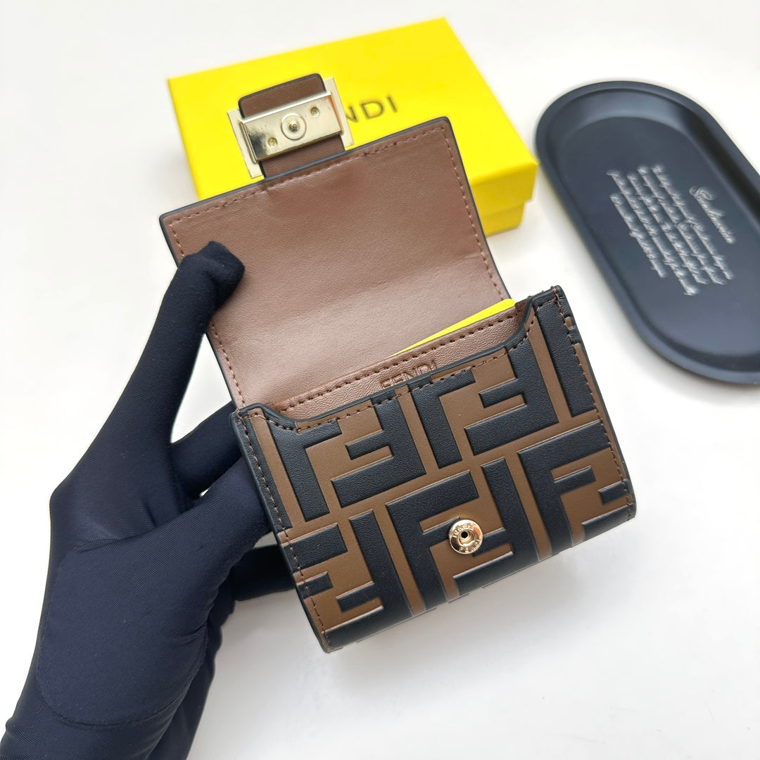 Fendi Baguette Mini Wallet/Card Case
