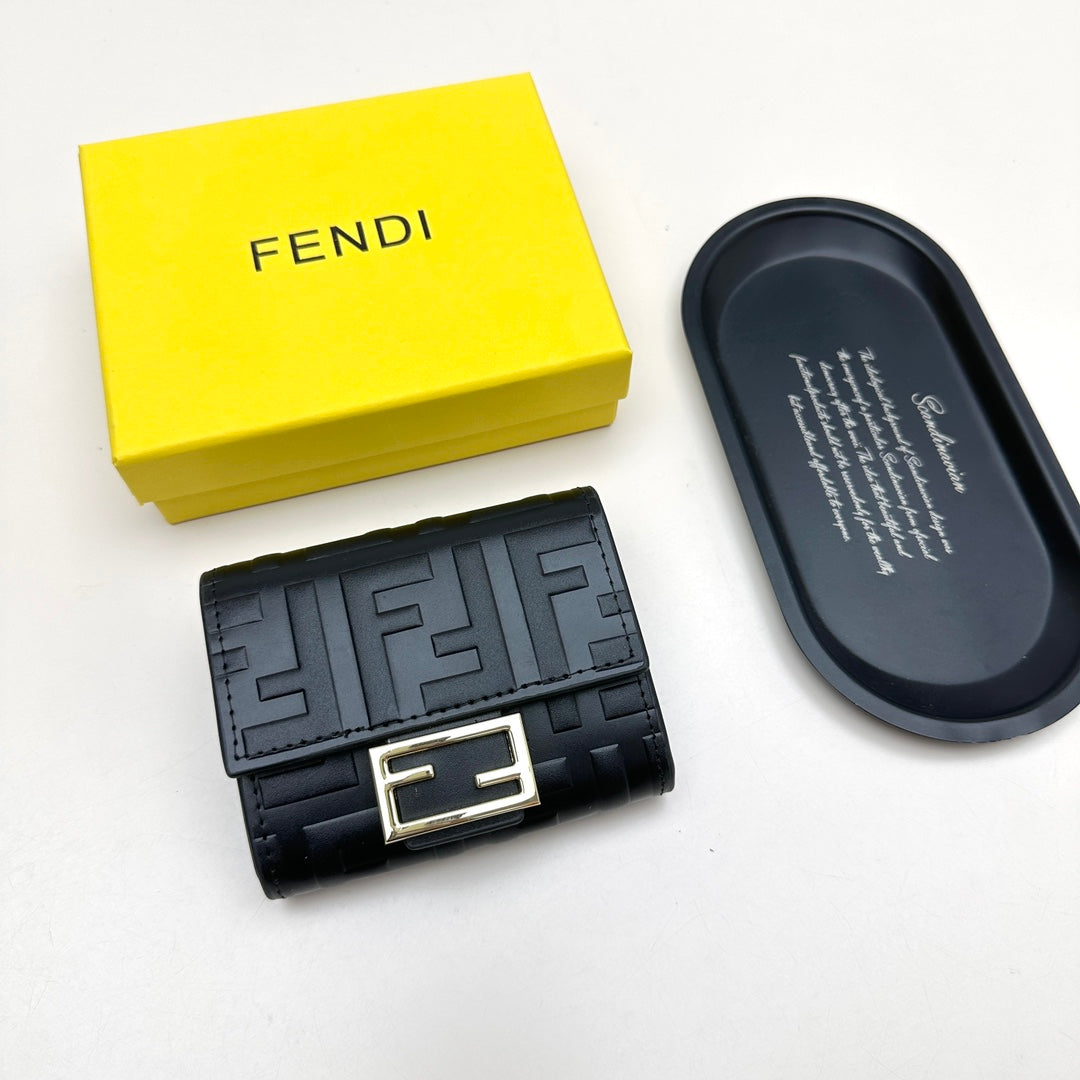 Fendi Baguette Mini Wallet/Card Case