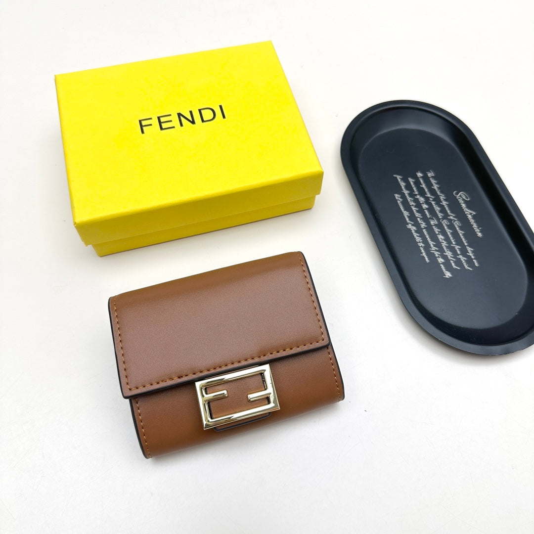 Fendi Baguette Mini Wallet/Card Case