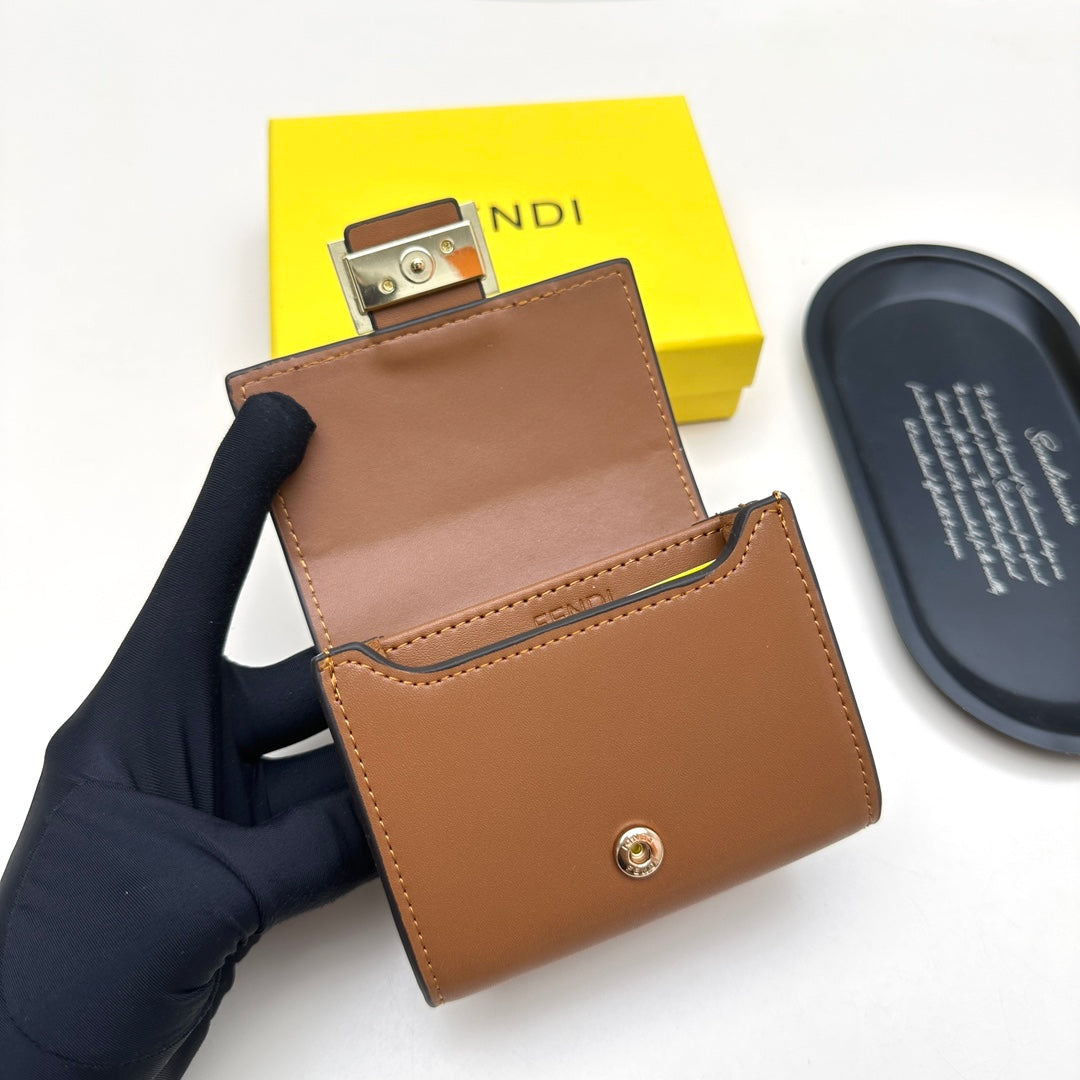 Fendi Baguette Mini Wallet/Card Case