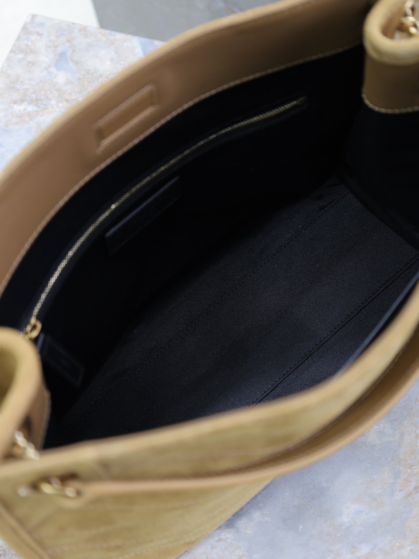 YSL Niki Shopping bag suede