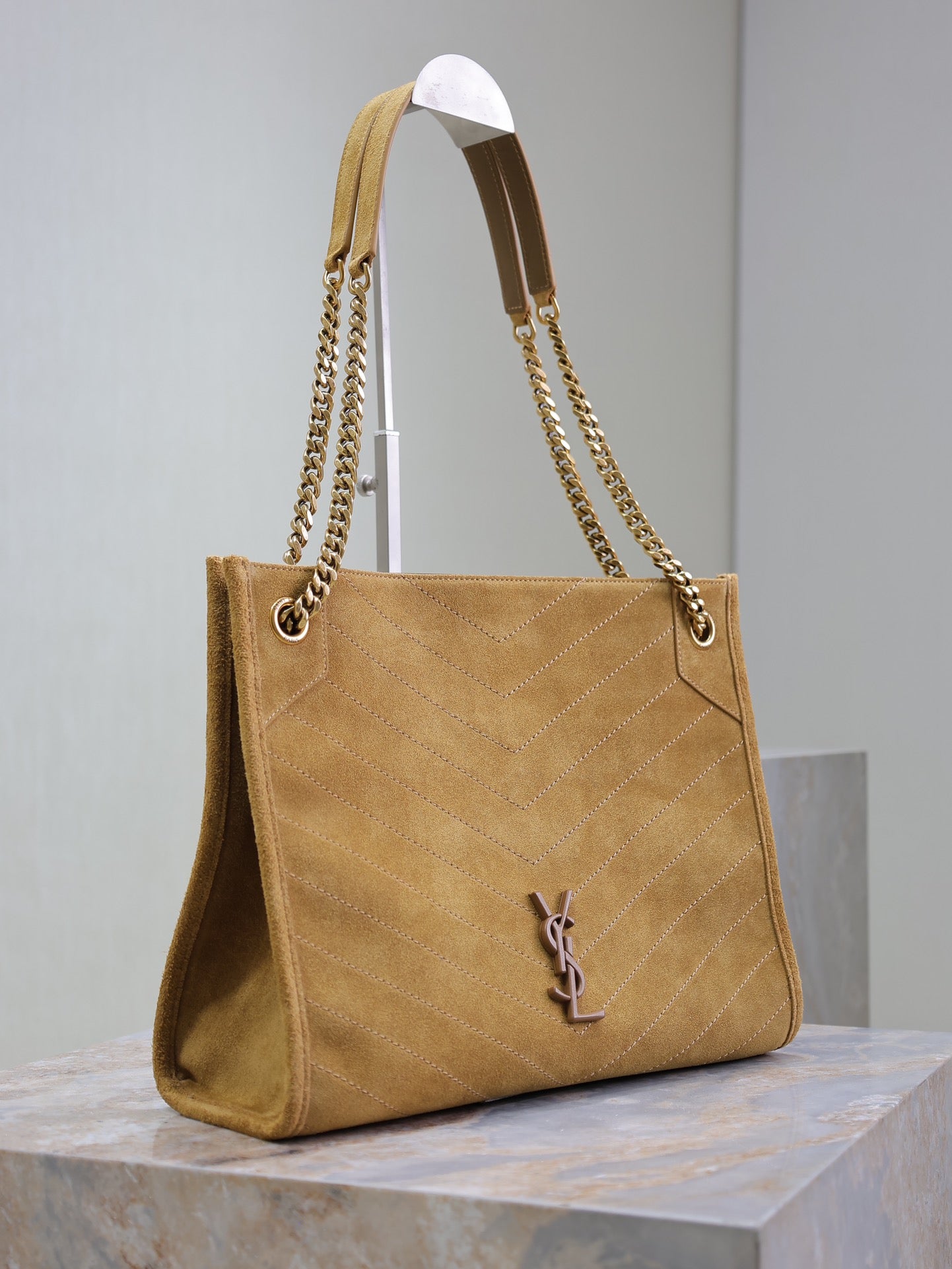 YSL Niki Shopping bag suede