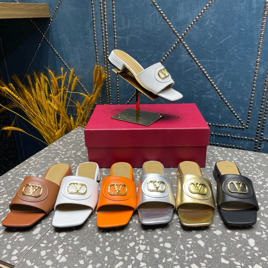 Valentino Heels Slides