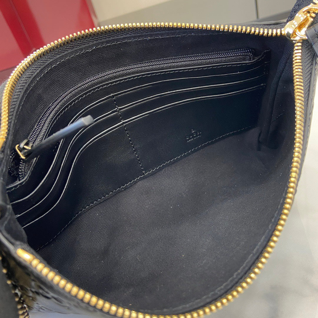 Gucci Leather Pouch on Chain