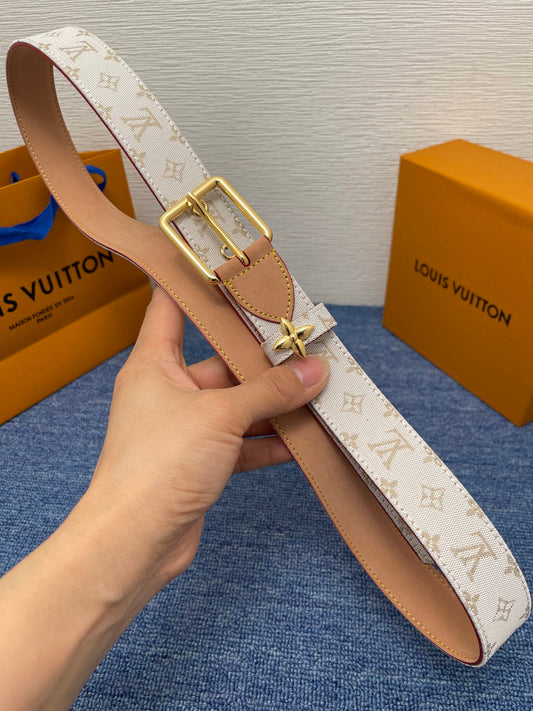 Louis Vuitton LV Flowergram Ardillon 30mm Belt