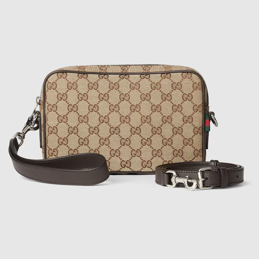 Gucci GG canvas small crossbody bag