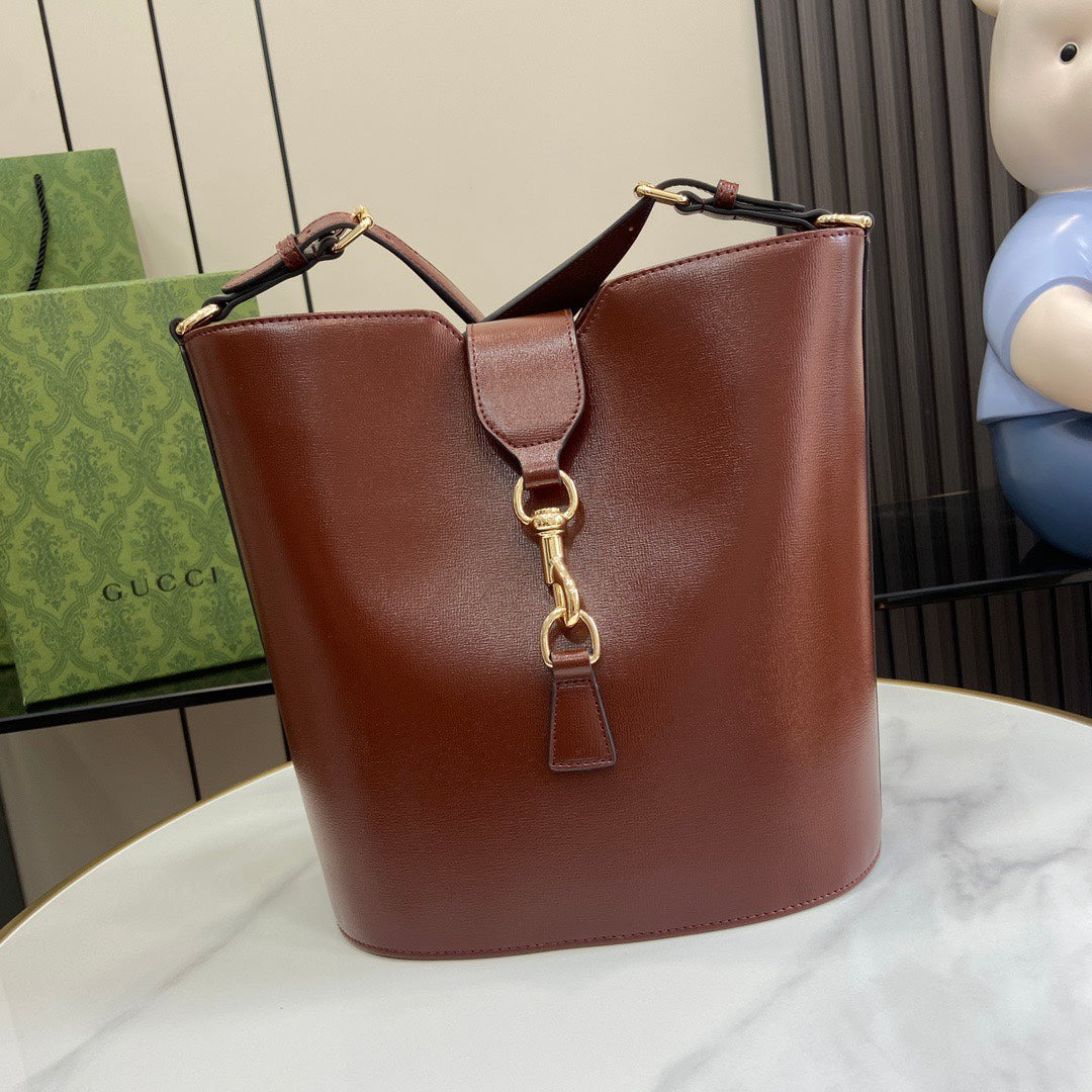 Gucci Small Bucket bag leather