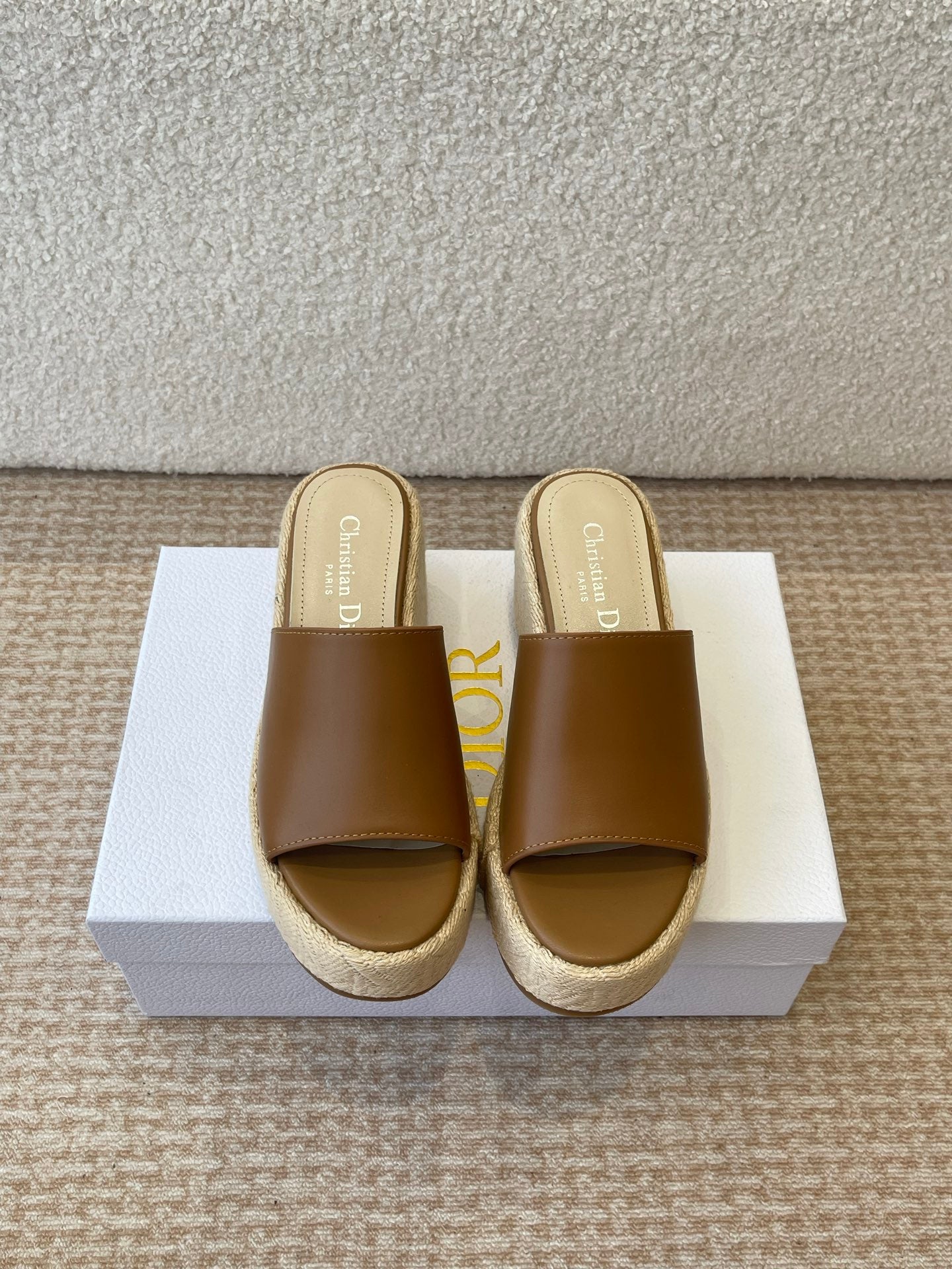 Dior Wedge Slides