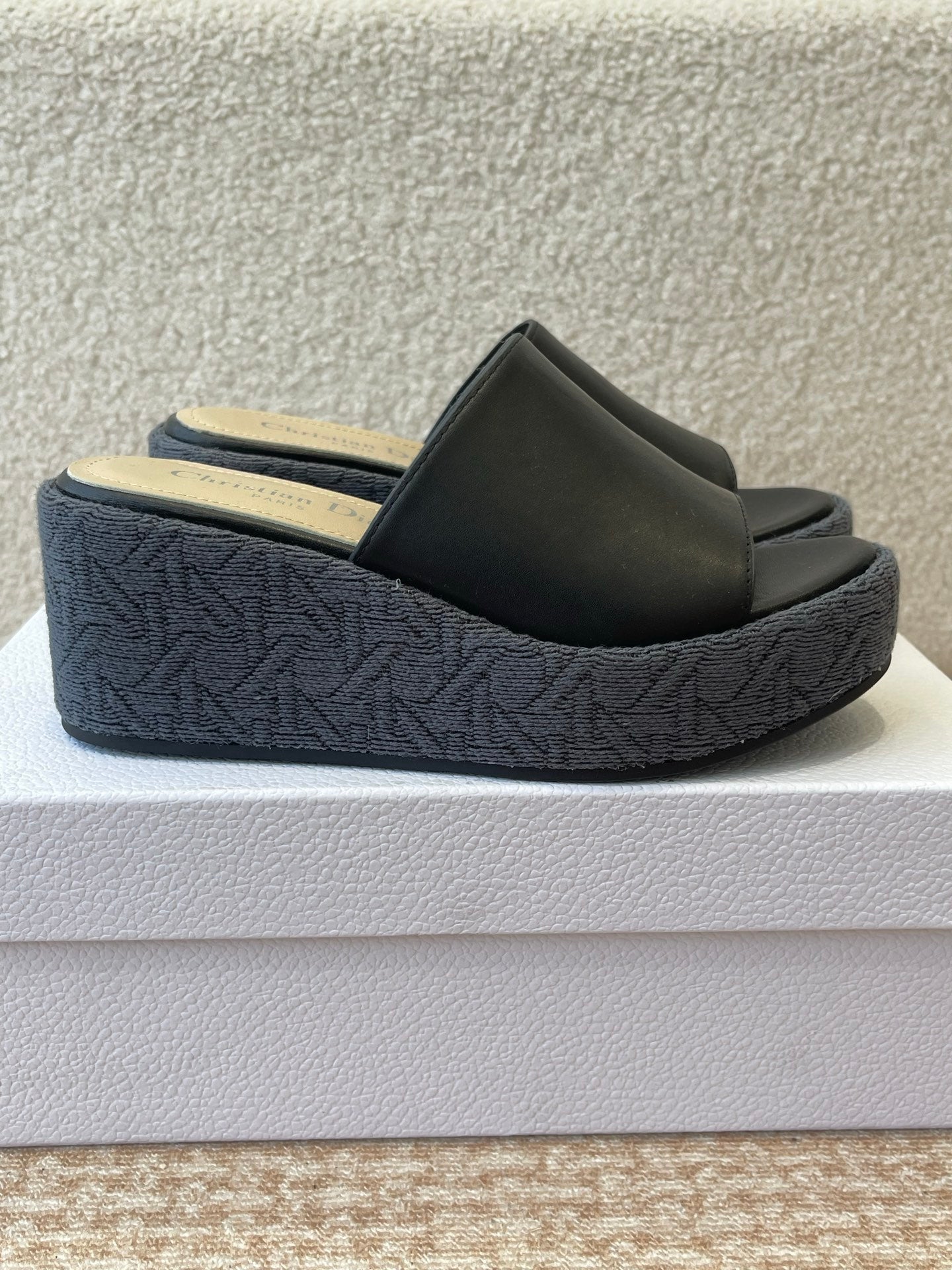 Dior Wedge Slides