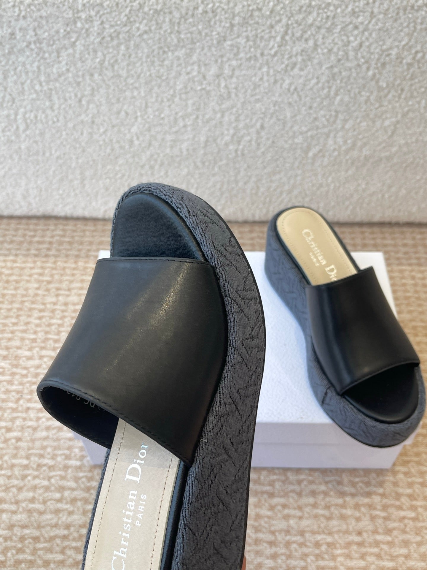 Dior Wedge Slides