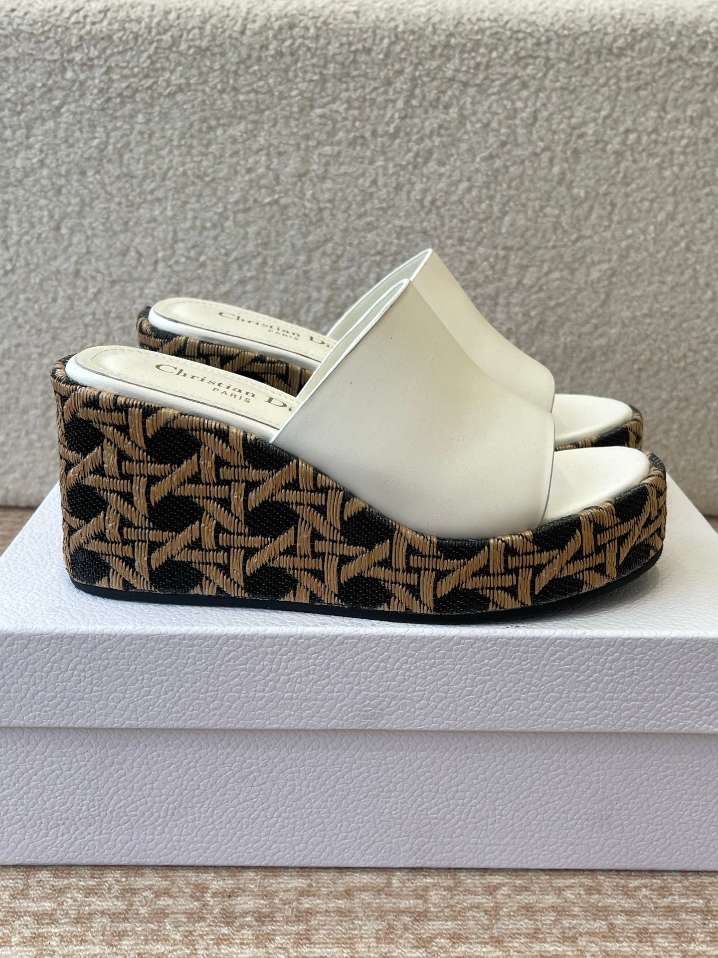 Dior Wedge Slides