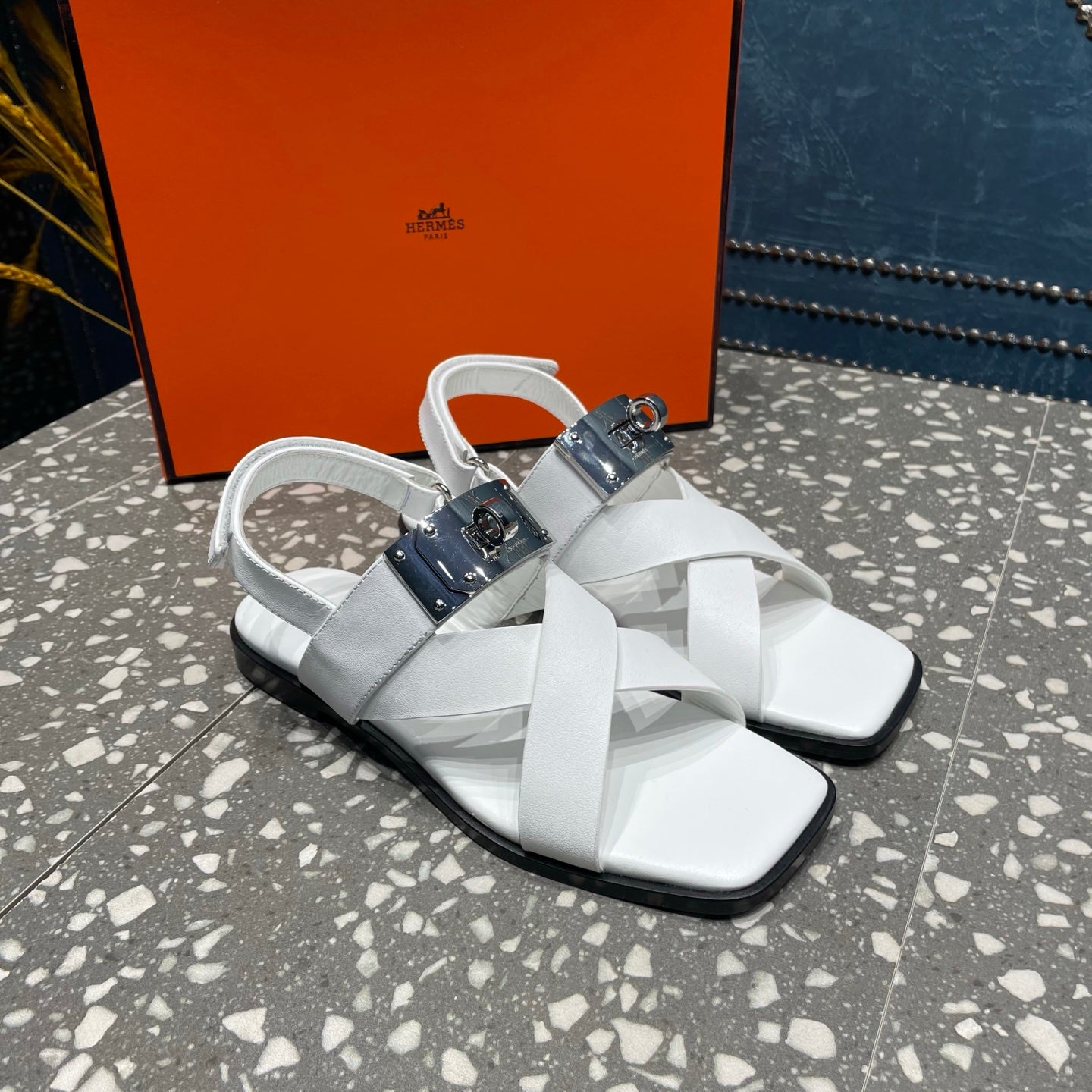 Hermes Ines Sandal