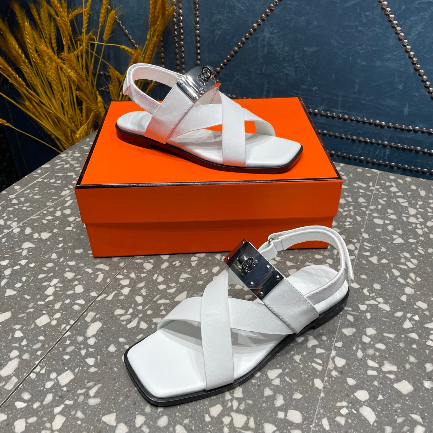 Hermes Ines Sandal