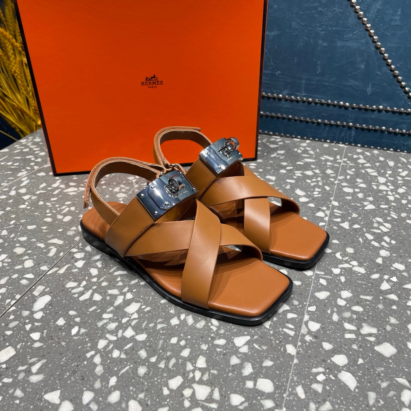 Hermes Ines Sandal