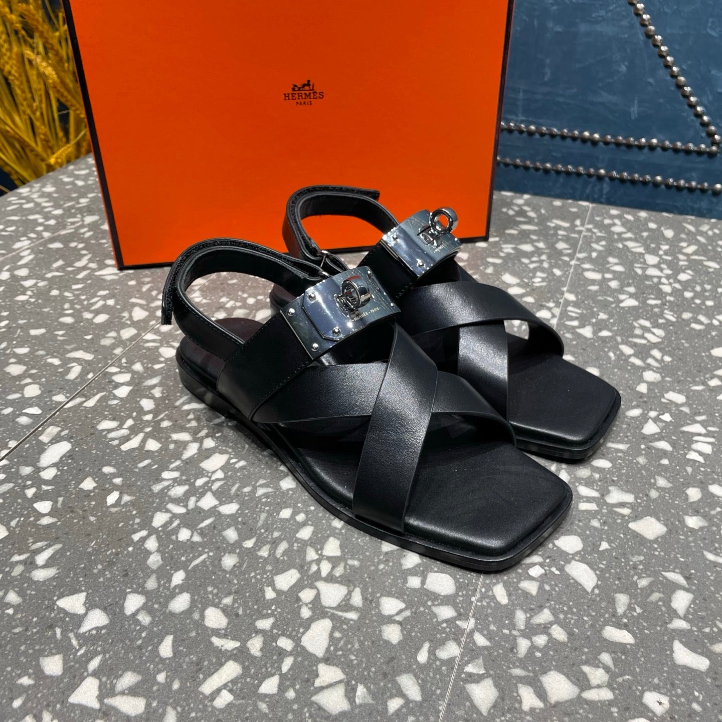 Hermes Ines Sandal