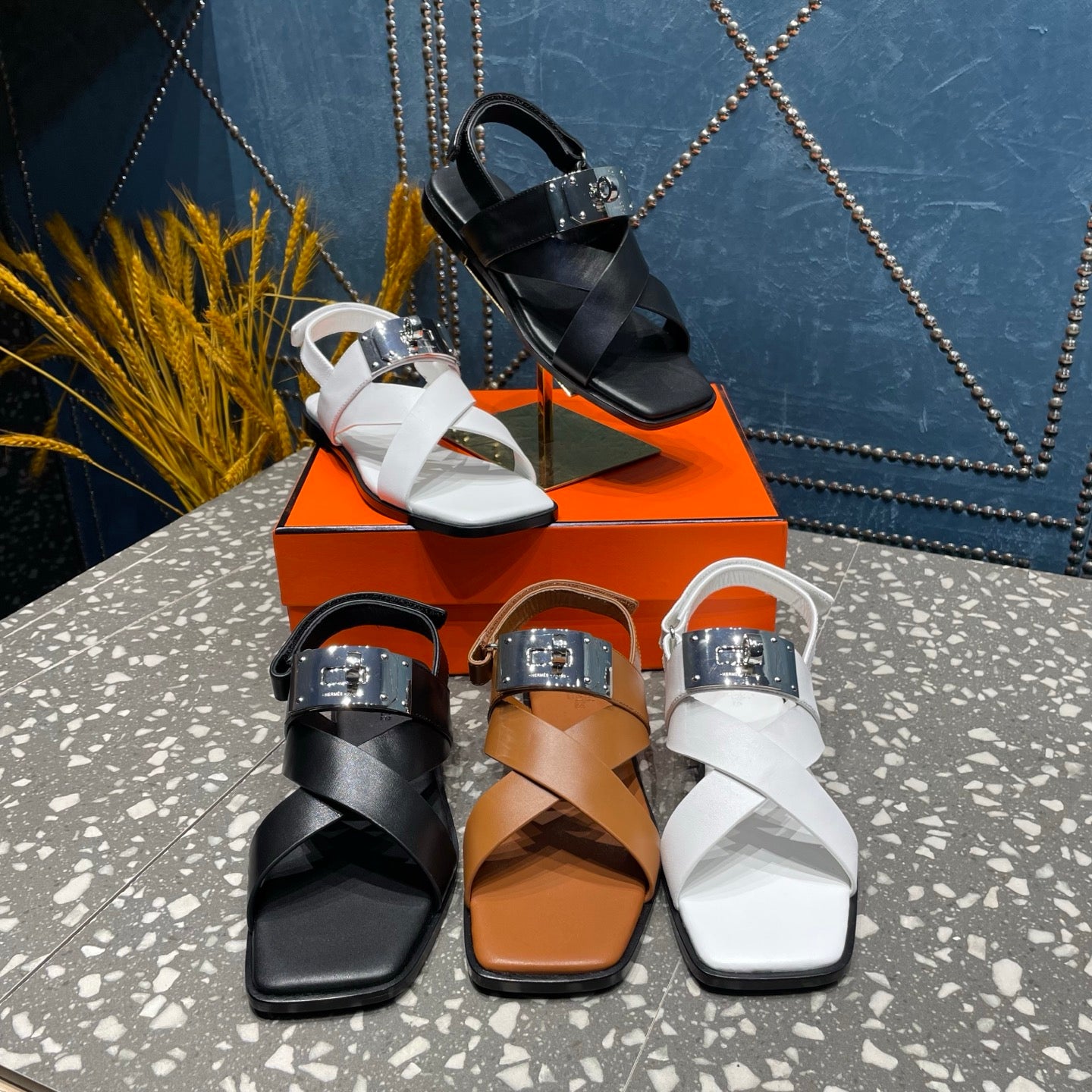 Hermes Ines Sandal