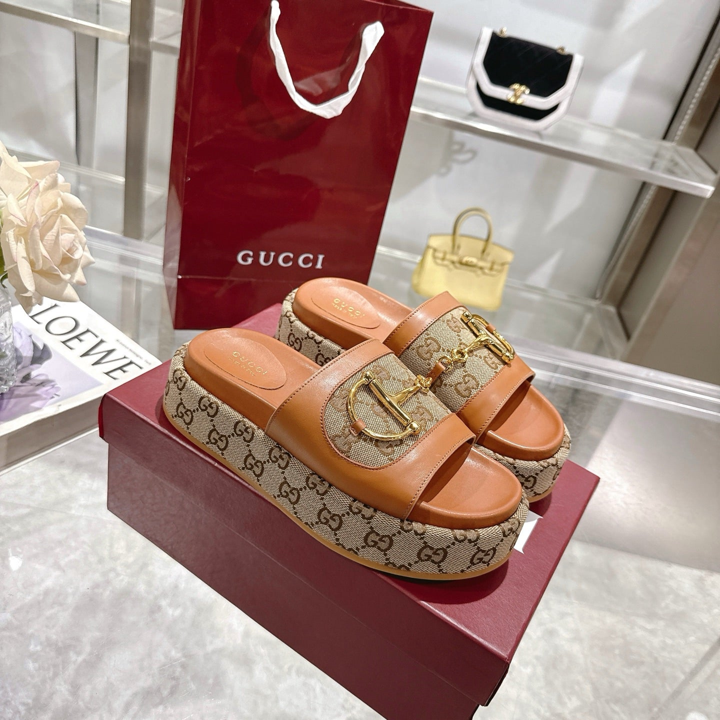 Gucci Platform Slide